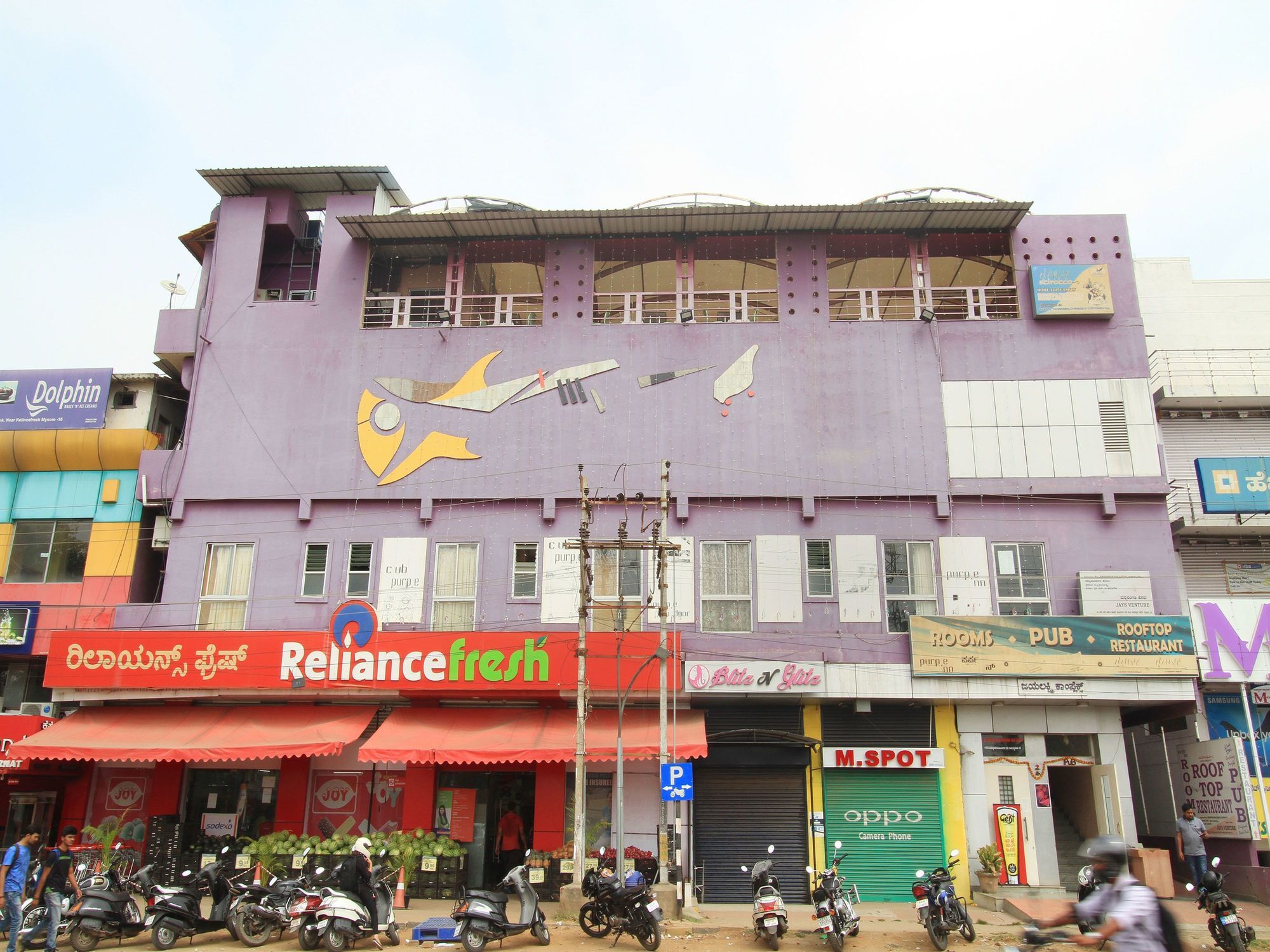 Purple Inn Boutique Hotel Mysore Exterior foto